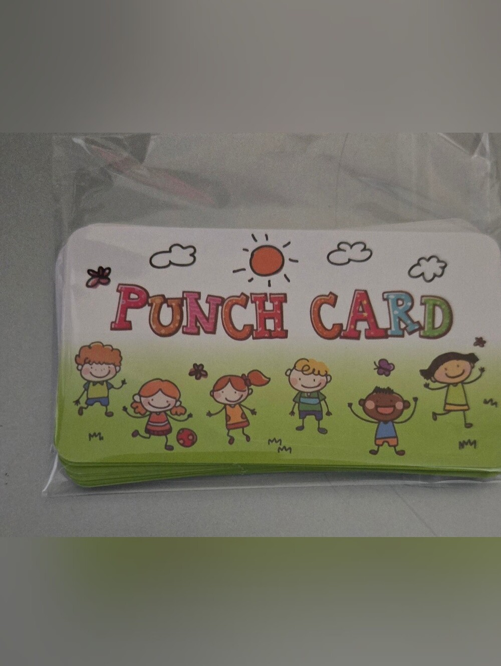 24 Punch Card Activity Cards for Kids